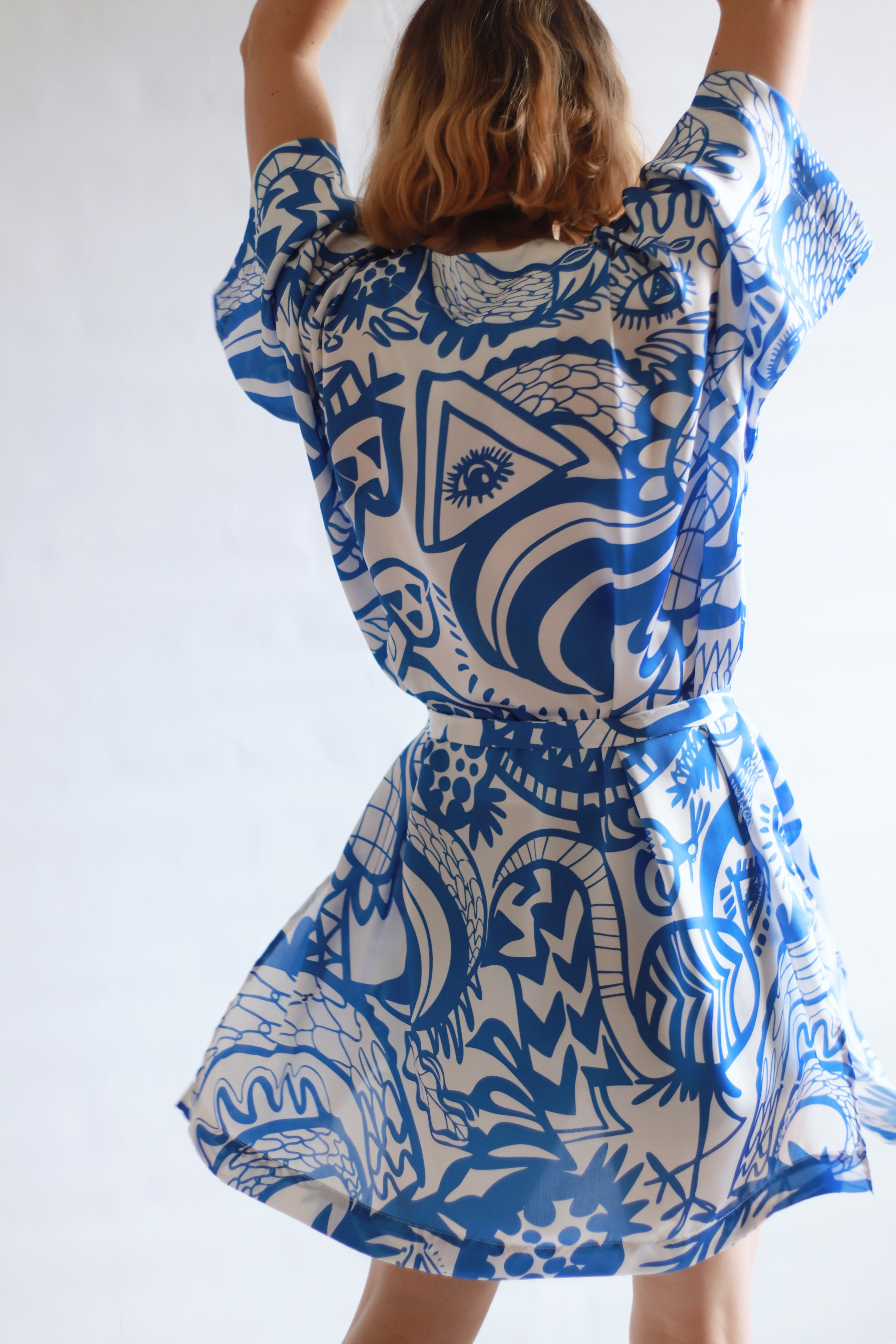 Magic Eye Kimono 👘 Dressing gown