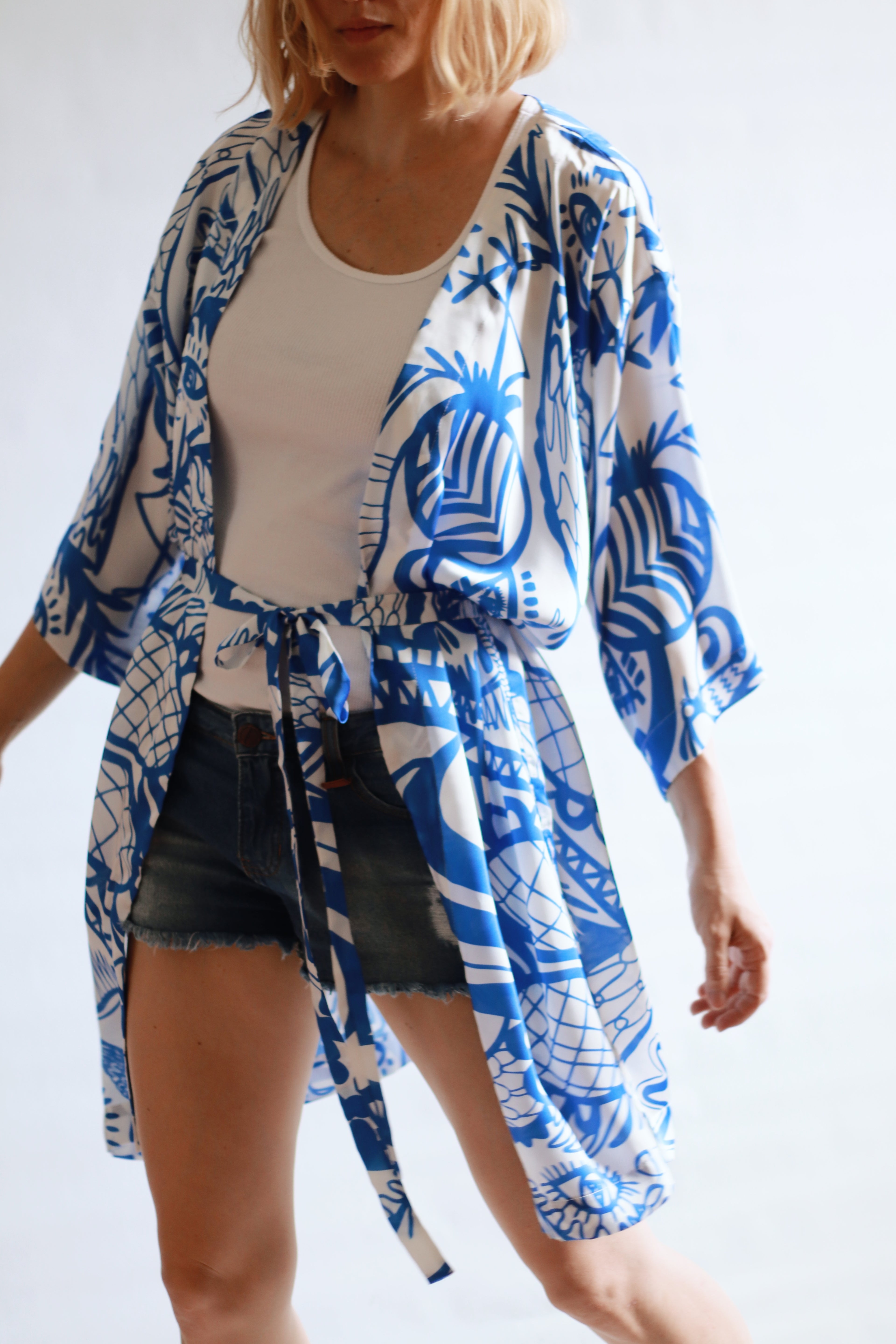 Magic Eye Kimono 👘 Dressing gown