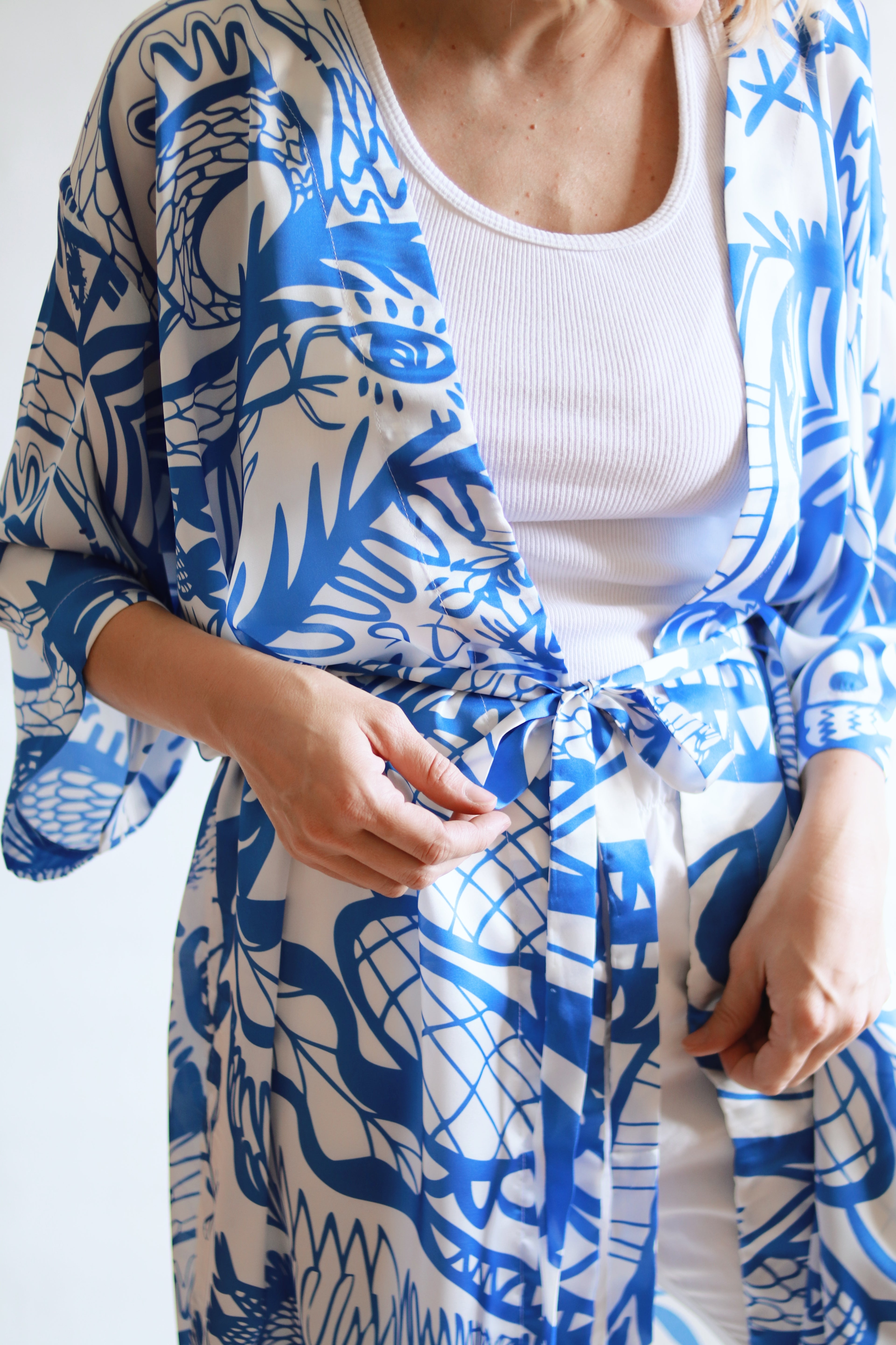Magic Eye Kimono 👘 Dressing gown