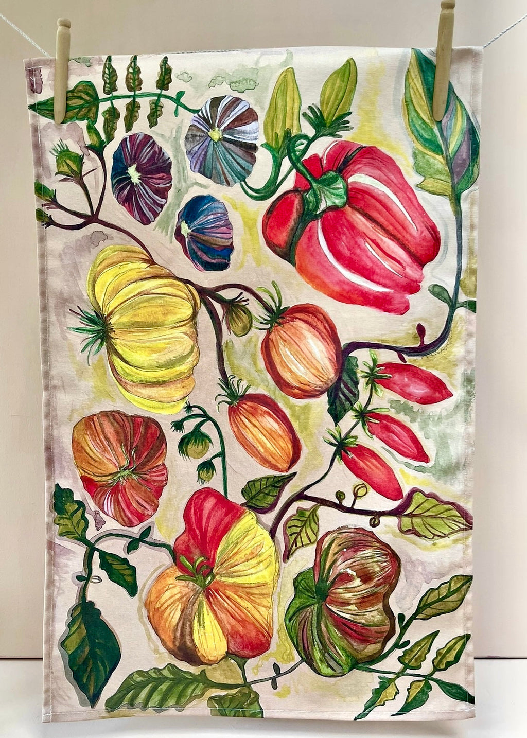 Tomatoes Tea Towel