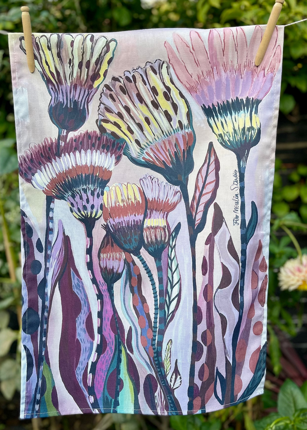 Obdulia Tea Towel