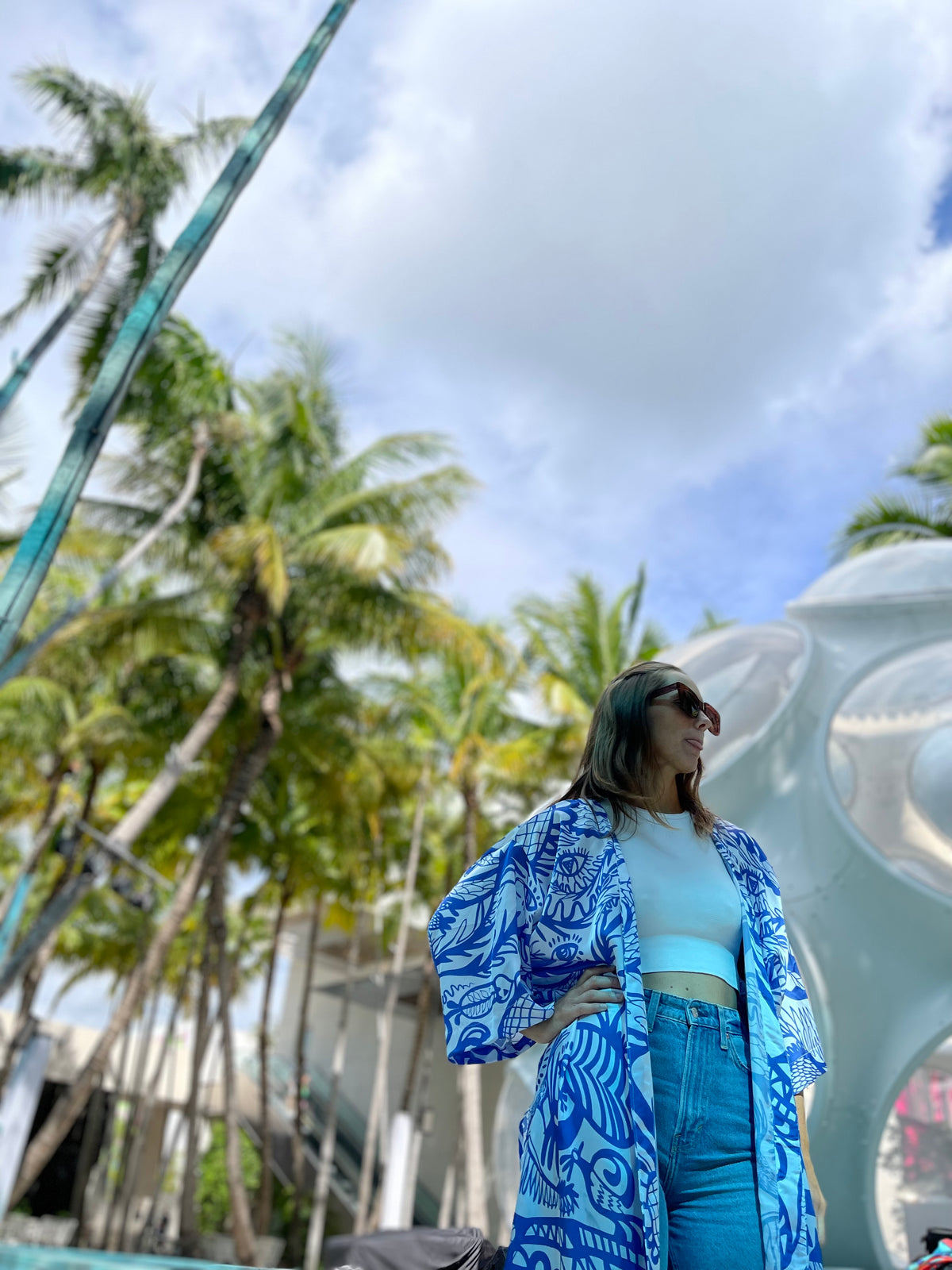 Magic Eye Kimono 👘 Dressing gown