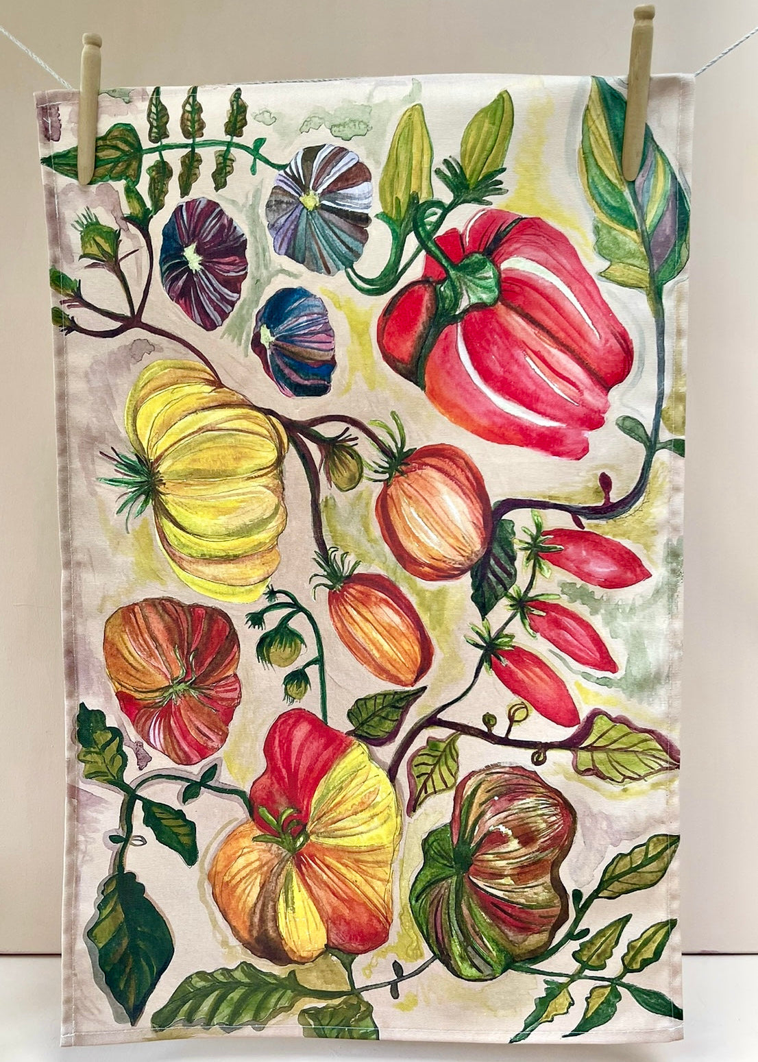 Tomatoes Tea Towel